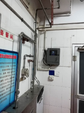 高校廚房檢測可燃氣體洩露